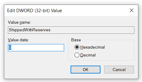 Reserved Storage 8