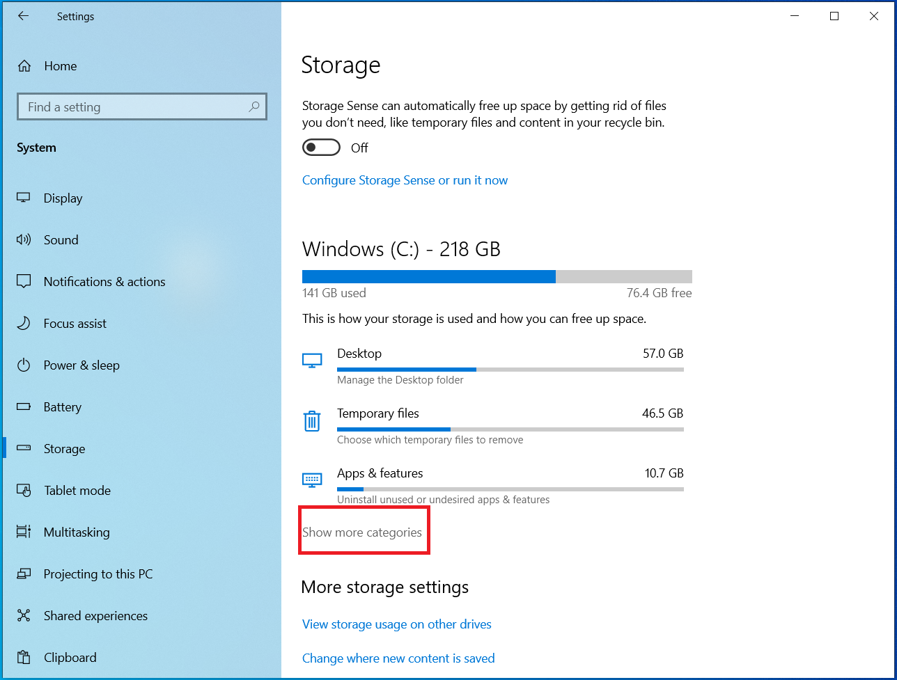 Reserved Storage 4