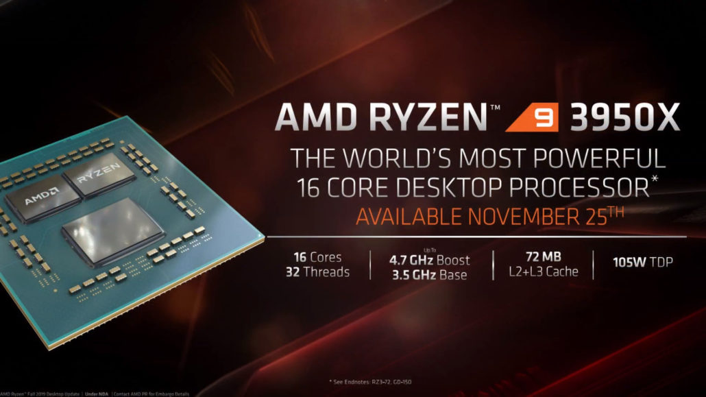 Ryzen 9 3950X bán ra 1