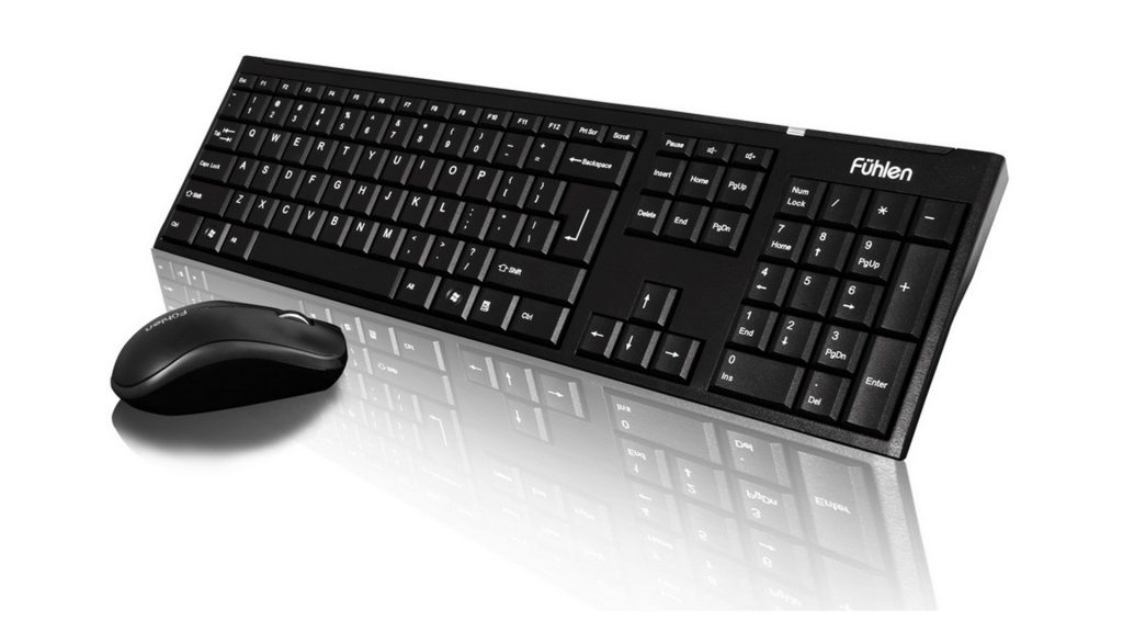 Bộ bàn phím và chuột không dây Fuhlen Optical Wireless A120G