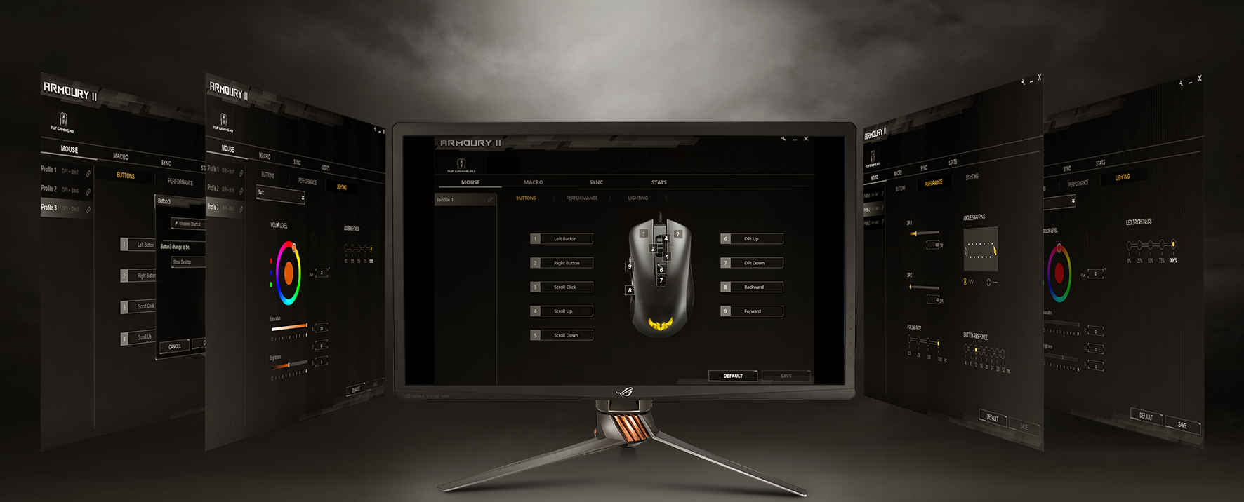 Phần mềm Asus Armoury II