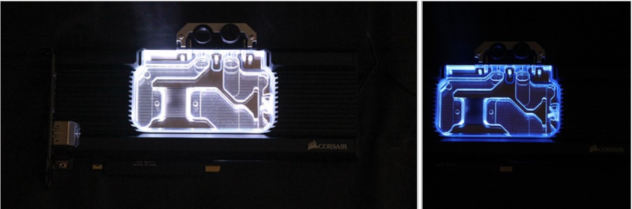 Ánh sáng của Corsair XG7