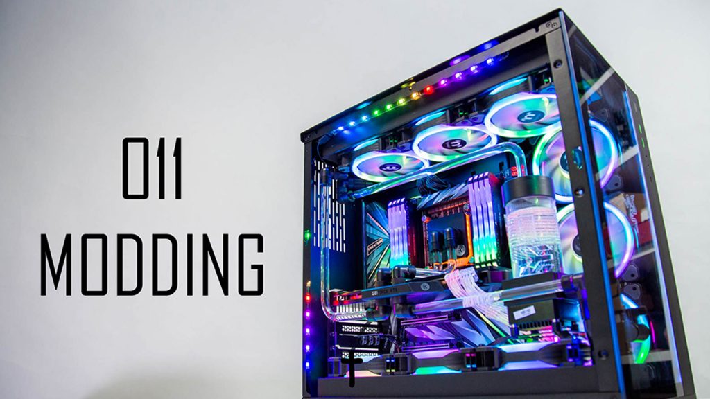 Tản nhiệt nước Custom dành cho case Lianli O 11 Dynamic của EKWB