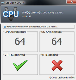 Cách kiểm tra máy tính có bật ảo hoá hay không bằng LeoMoon CPU-V