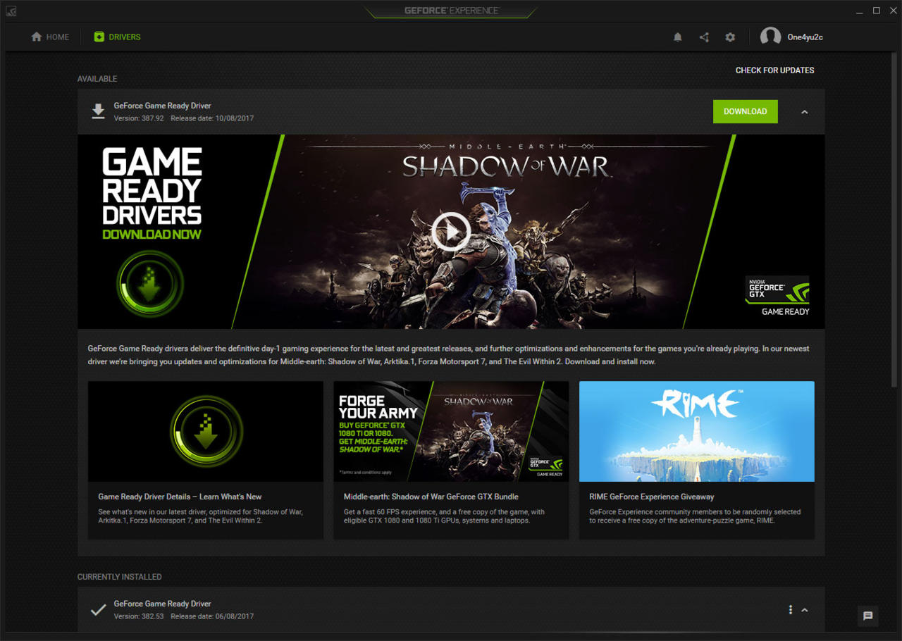 Game Ready Driver của NVIDIA