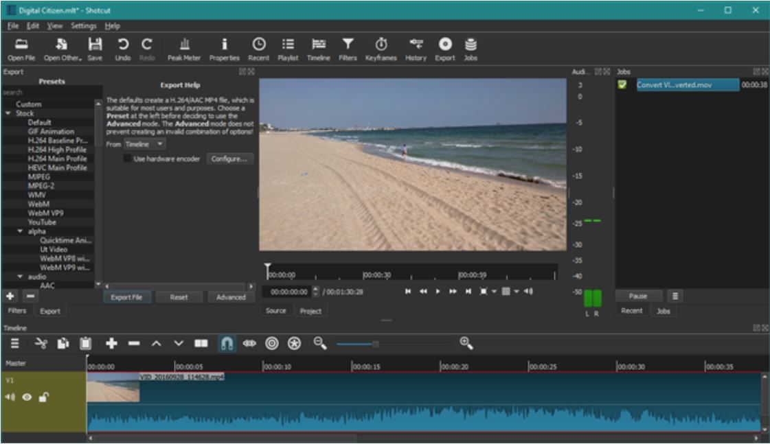 phần mềm chỉnh sửa video miễn phí