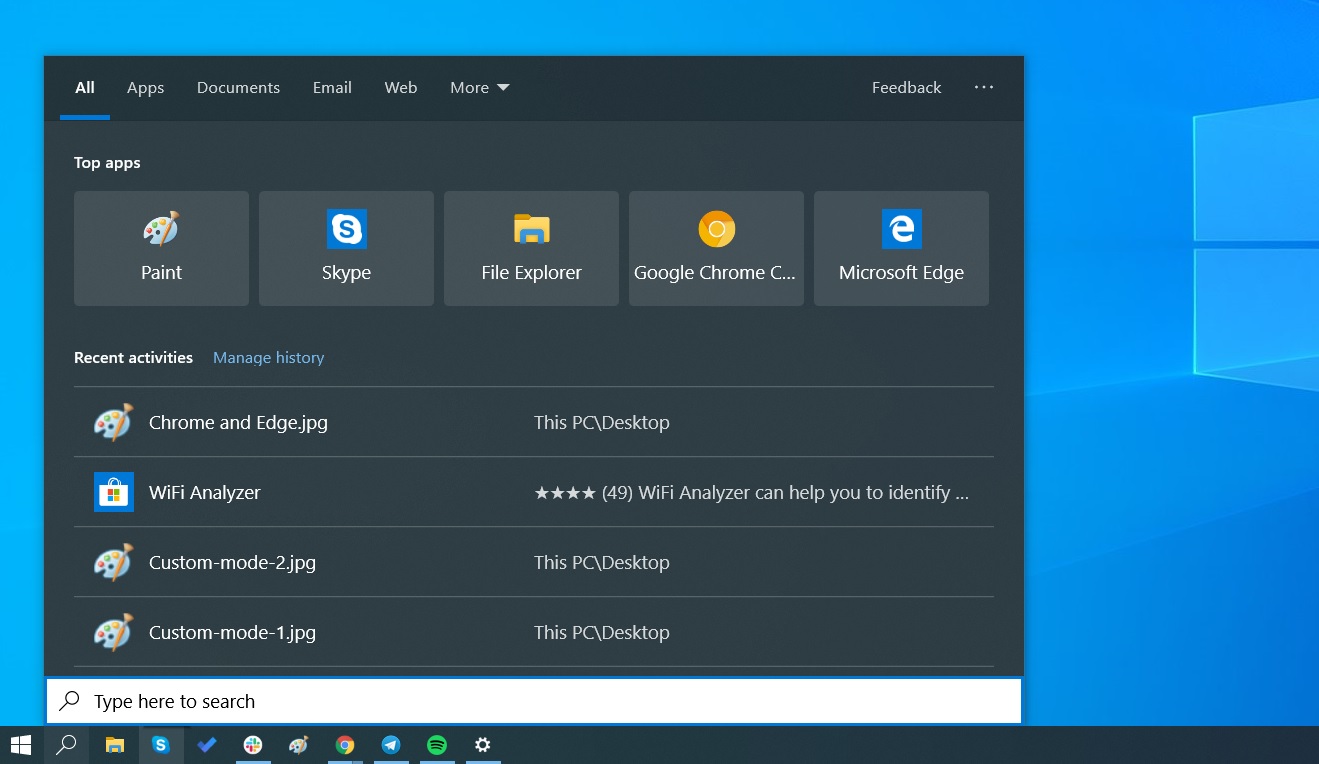 Trình tìm kiếm mới của Windows