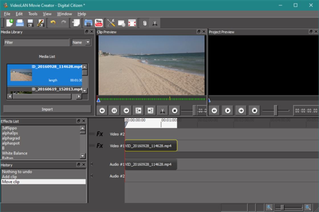 phần mềm chỉnh sửa video miễn phí