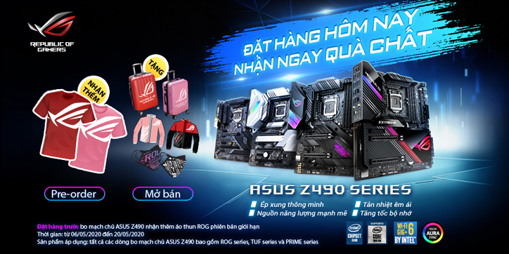 chuong-trinh-dat-hang-truoc-mainboard-asus-z490-tang-ao-thun-rog-phien-ban-gioi-han