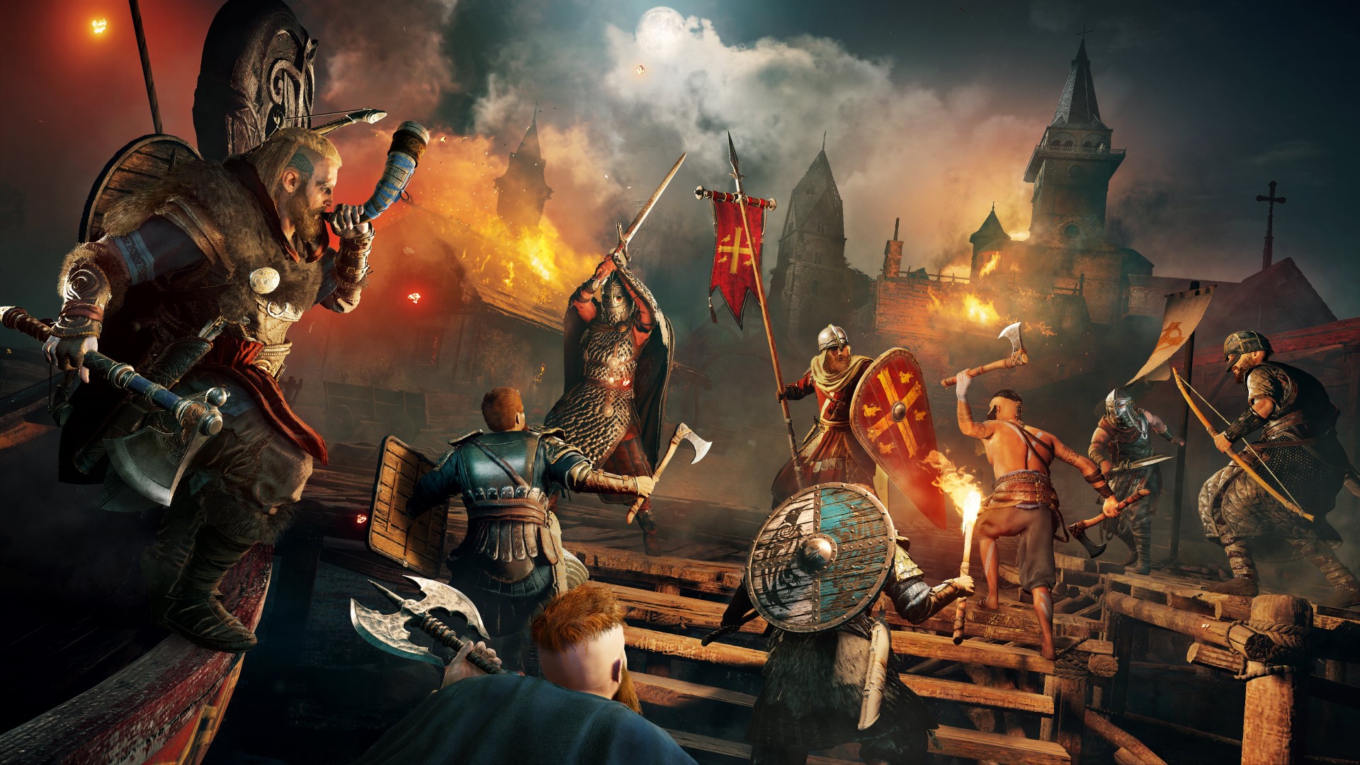 Assassin's Creed Valhalla công thành