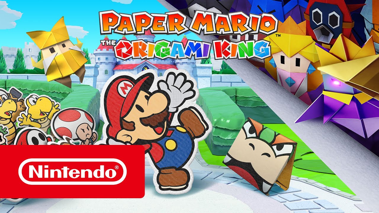 Paper mario The Origami King ra mắt