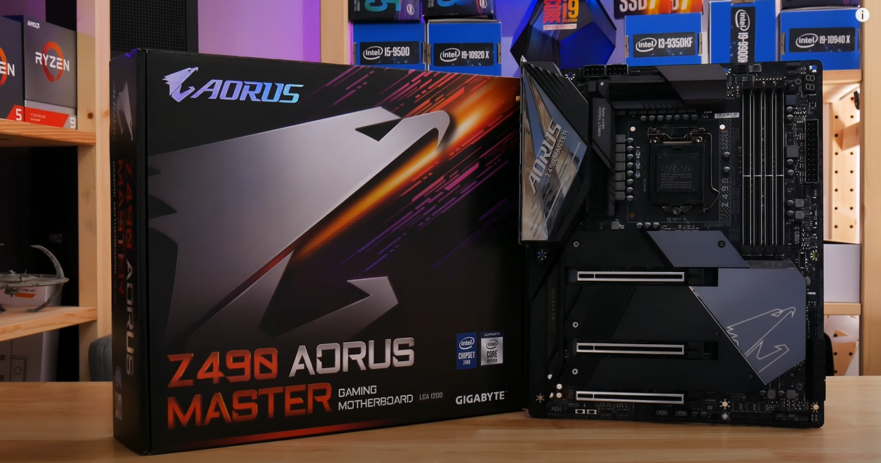 Z490 aorus master
