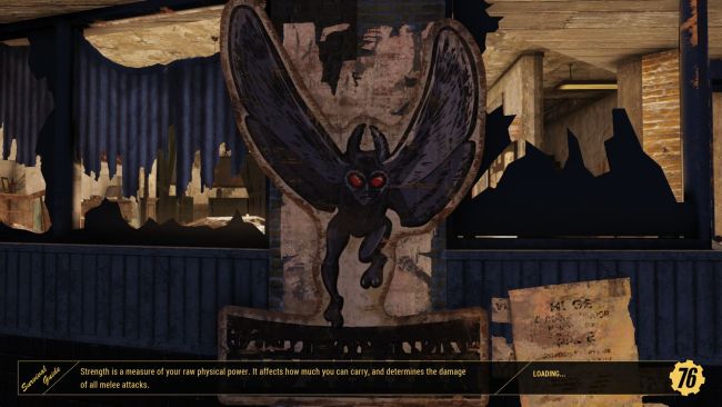 Màn hình loading Fallout 76