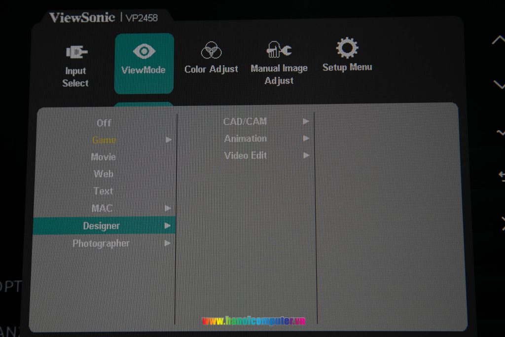 Preset designer