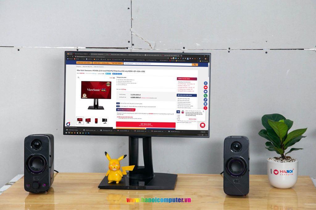Mặt trước ViewSonic VP2458