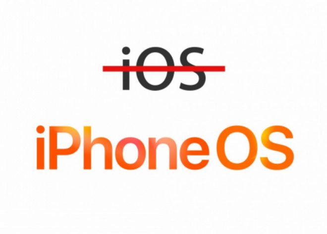 Apple đổi tên 1