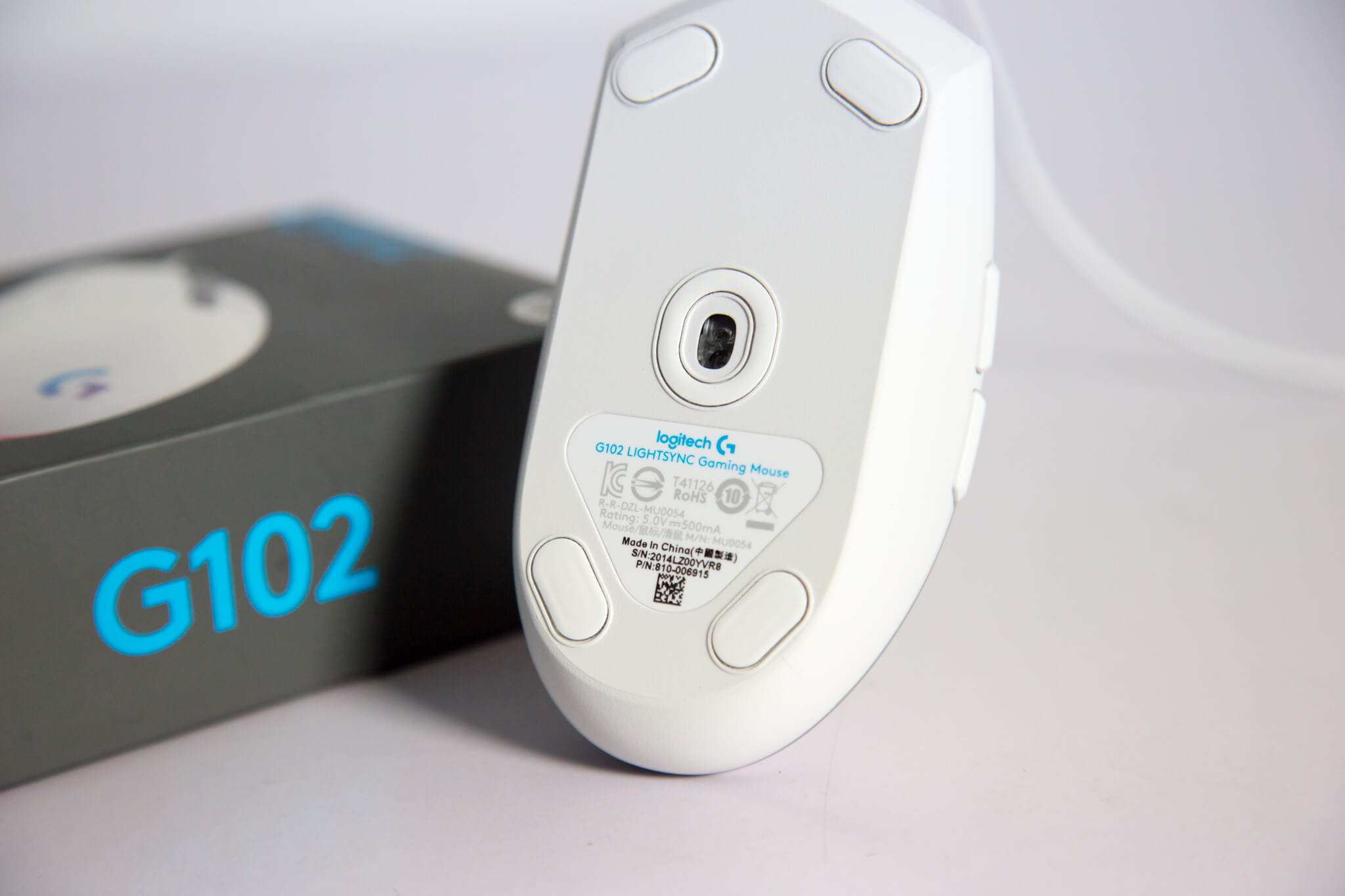 Mắt cảm biến của Logitech G102 LightSync