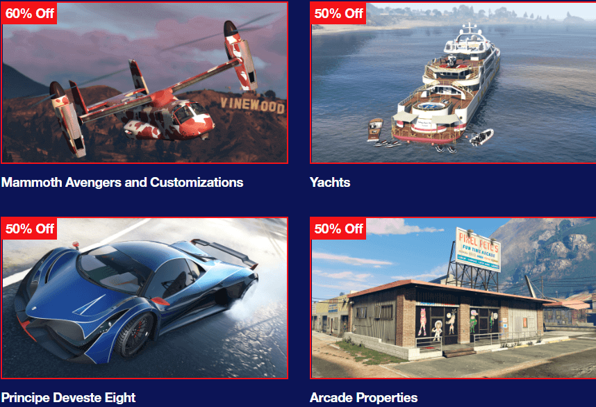 Các ưu đãi nổi bật mừng ngày 47 trong GTA Online