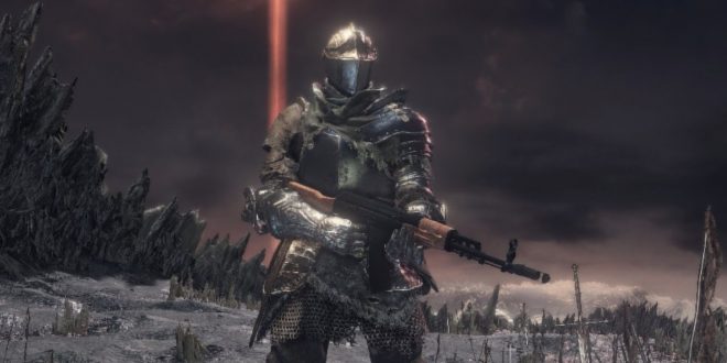 mod siêu độc cho anh em cầm AK-47 càn quét quái trong Dark Souls 3