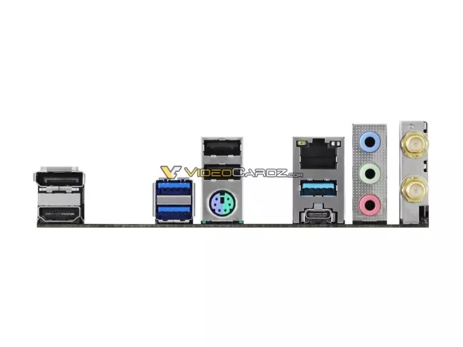 Cổng xuất hình của ASRock A520M-ITX/ac
