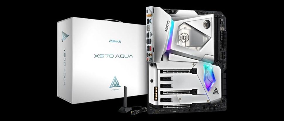 ASRock X570 Aqua Mainboard X570 tốt nhất nếu tiền không phải vấn đề