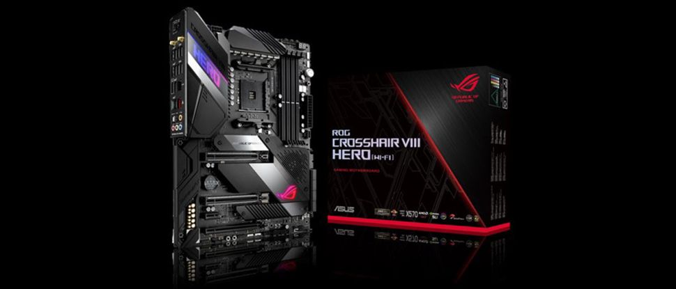 Asus X570 ROG Crosshair VIII Hero Wi-Fi Mainboard X570 High-End tốt nhất