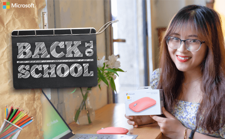 Back to School cùng chuột Bluetooth Microsoft