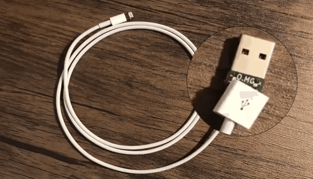 Cáp Lightning hàng fake 1