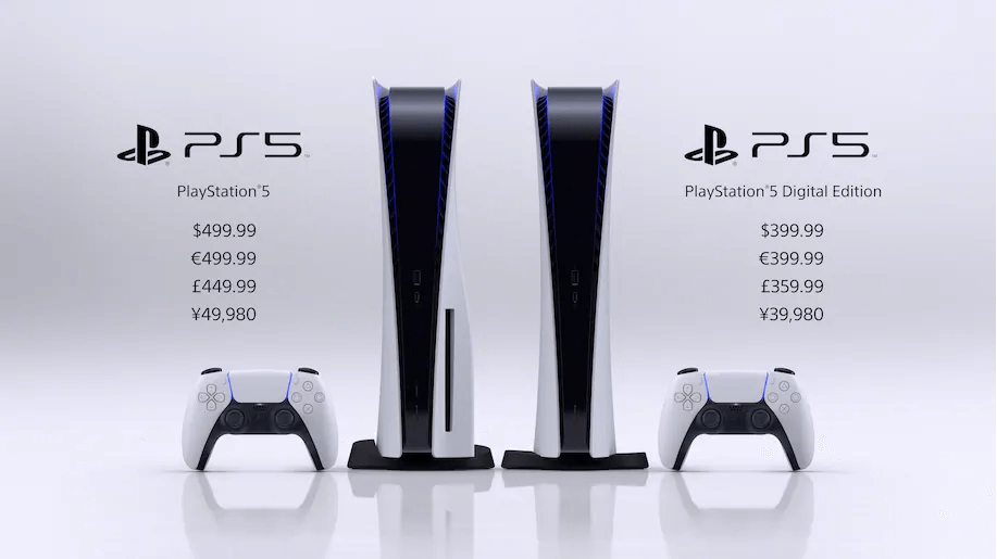 Giá bán chính thức của Playstation 5