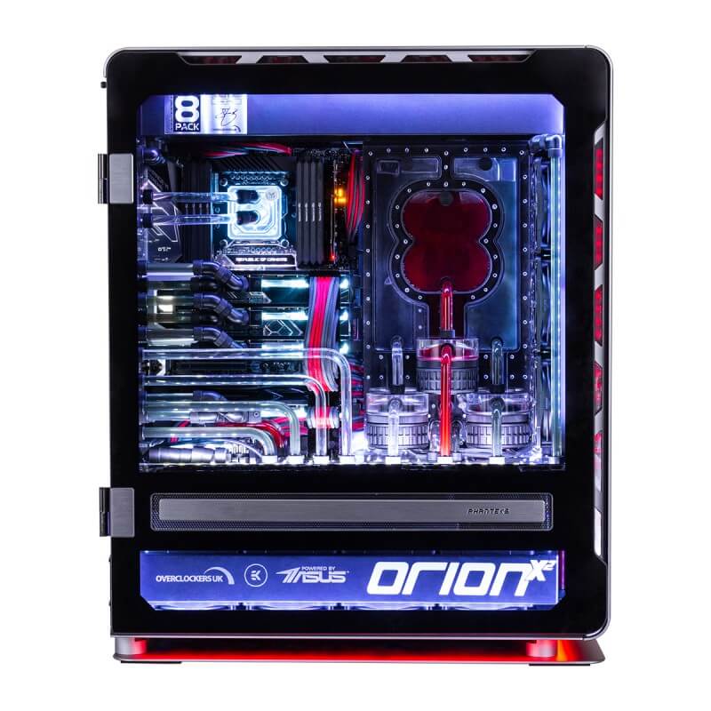 Cấu hình khủng này có tên 8Pack OrionX2 Dual System Extreme có giá 30.000 bảng Anh
