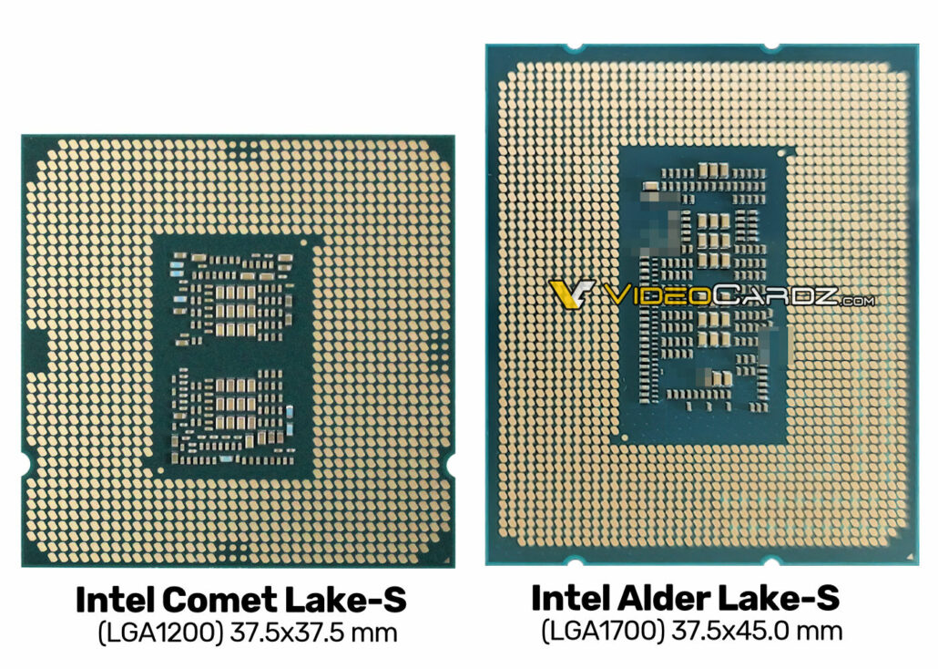 Ảnh CPU Alder Lake bị lộ trên VideoCard