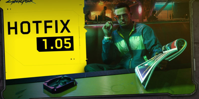 Cyberpunk 2077 tung hotfix 1.05 cho PC và console