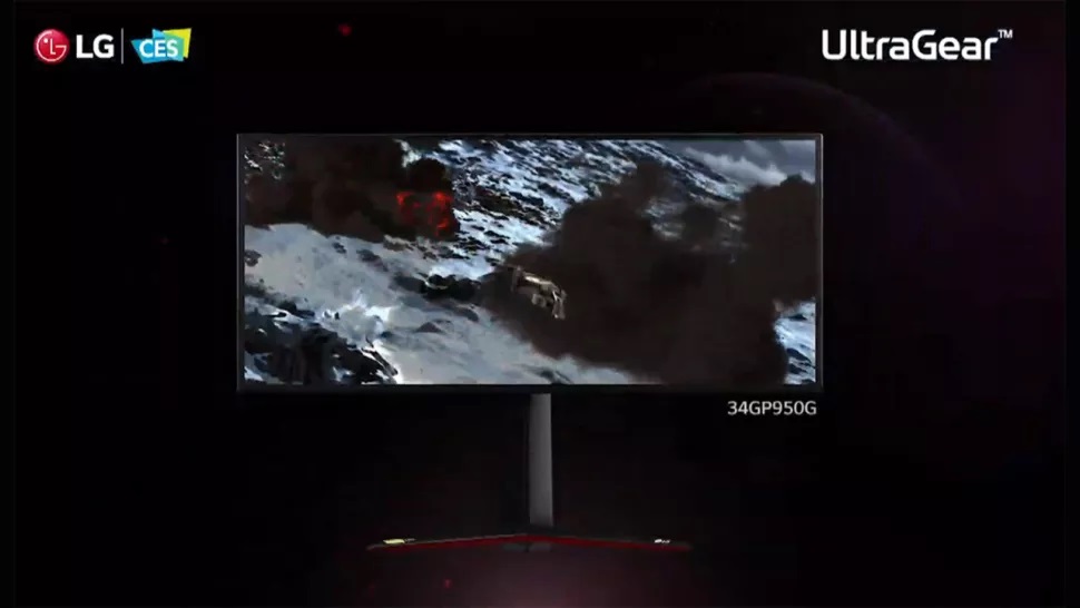 LG's 34GP950 có độ phân giải 1440p và 160Hz