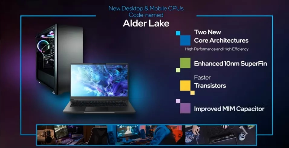 Alder Lake được xây dựng trên phiên bản nâng cao của quy trình 10nm SuperFin