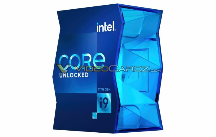 Vỏ hộp chỉ có trên Core i9 11900K