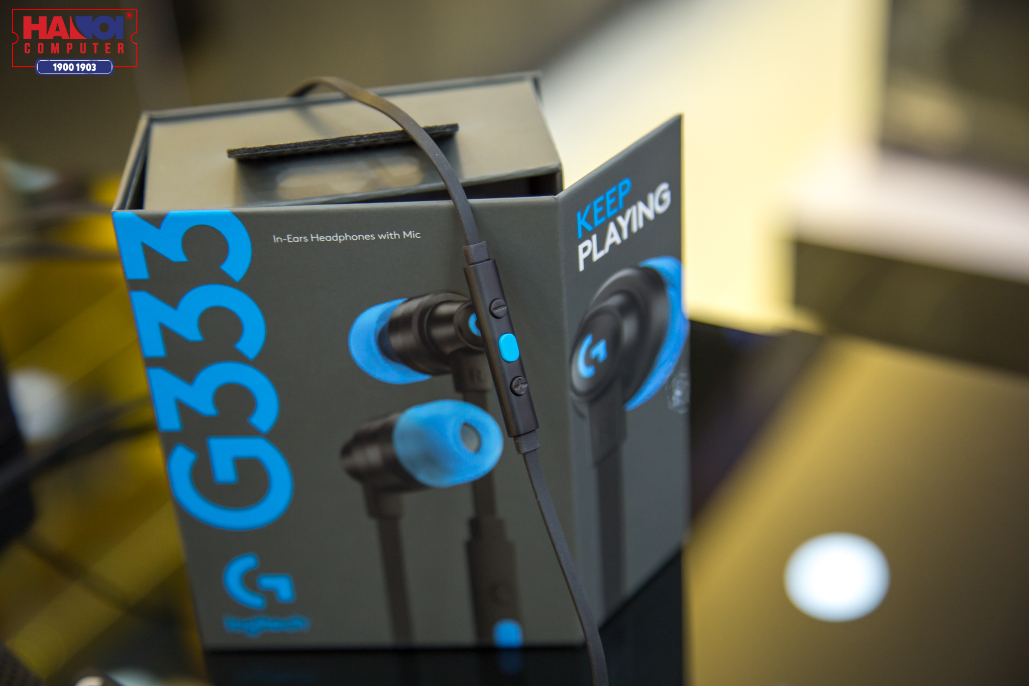Bộ điều khiển của tai nghe Logitech G333