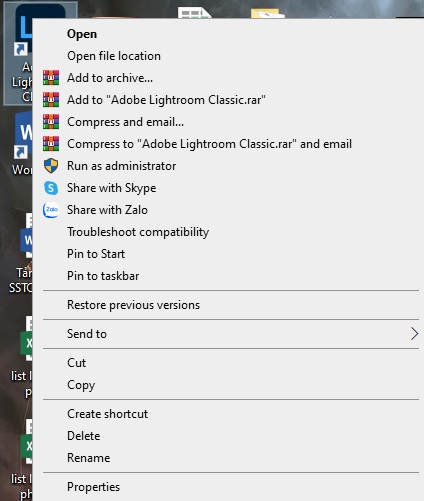 Các bước tạo Shorcut key trong Win 10