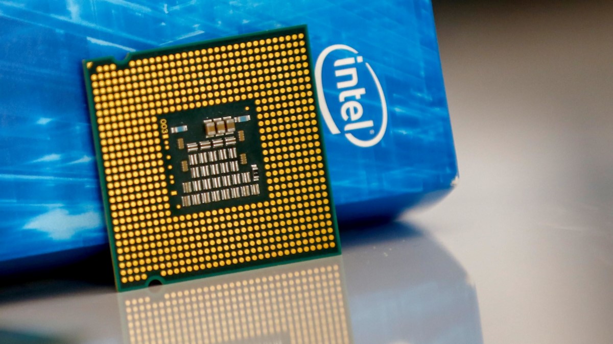 ANTALYA, TURKEY - DECEMBER 6: Intel processor chip for Samsung is seen in this illustration photo in Antalya, Turkey on December 06, 2019. (Photo by Mustafa Ciftci/Anadolu Agency/Getty Images)
