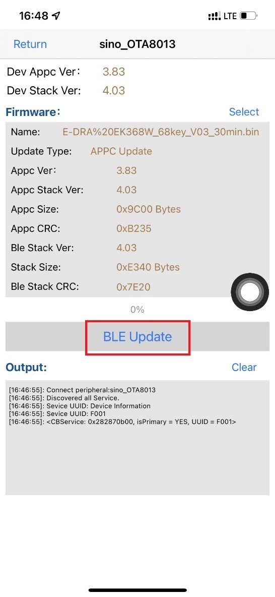 Update Firmware E-DRA EK368W bước 10