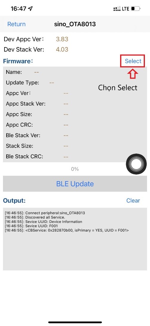 Update Firmware E-DRA EK368W bước 8