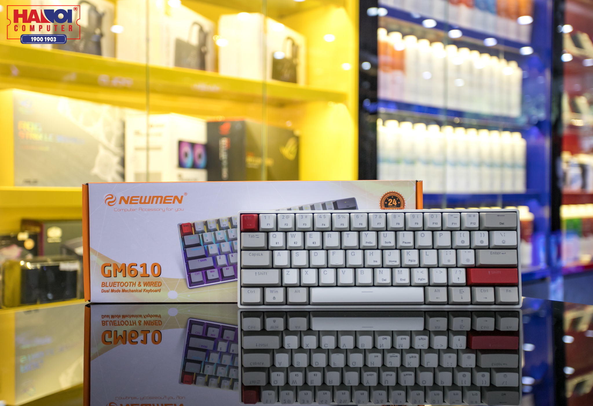 GIới thiệu Bàn phím cơ Newmen GM610