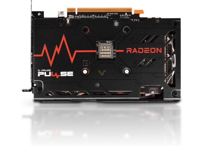 phần backplate của chiếc Card