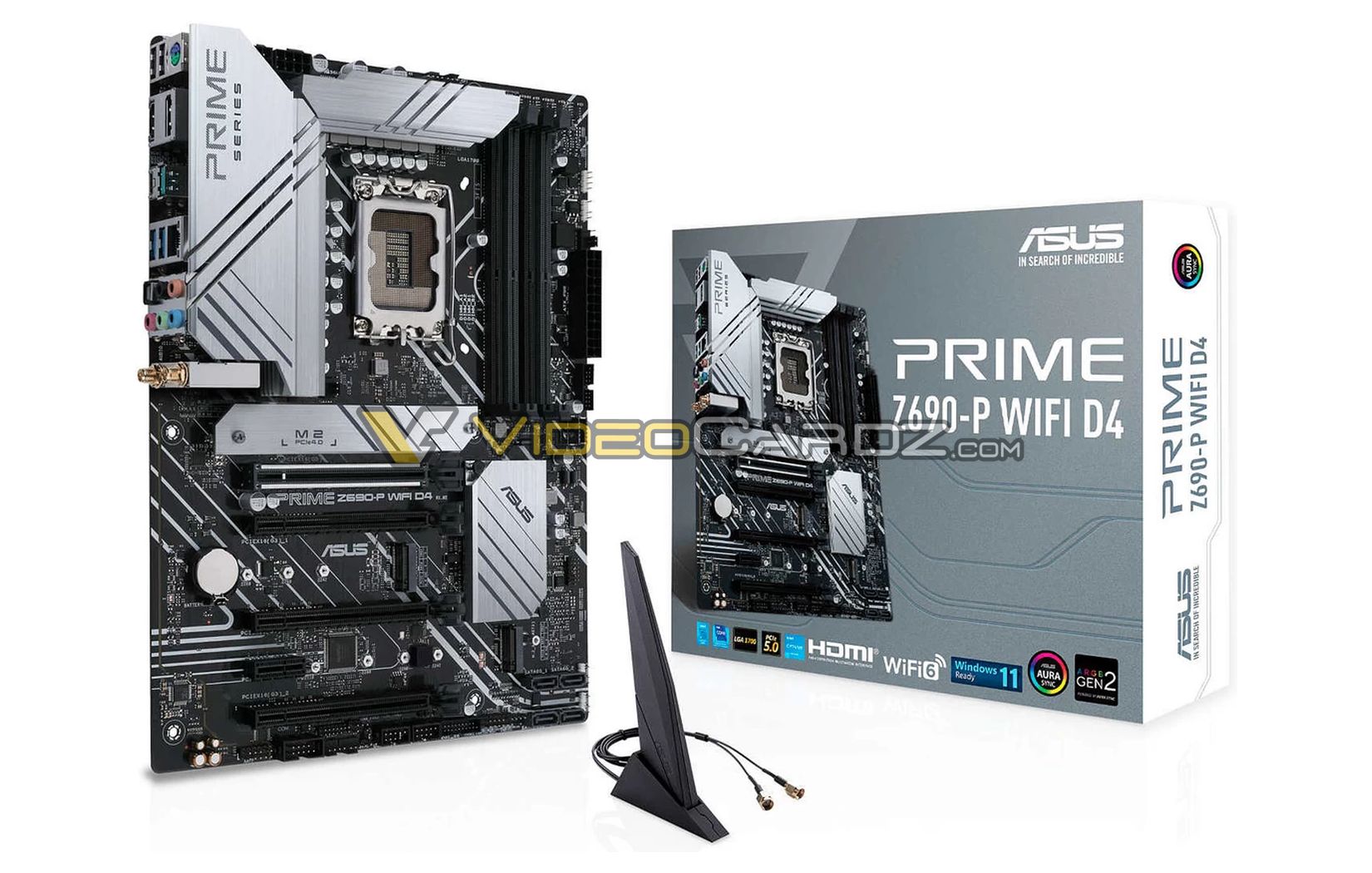ASUS PRIME Z690-P WIFI D4, ảnh: videocardz