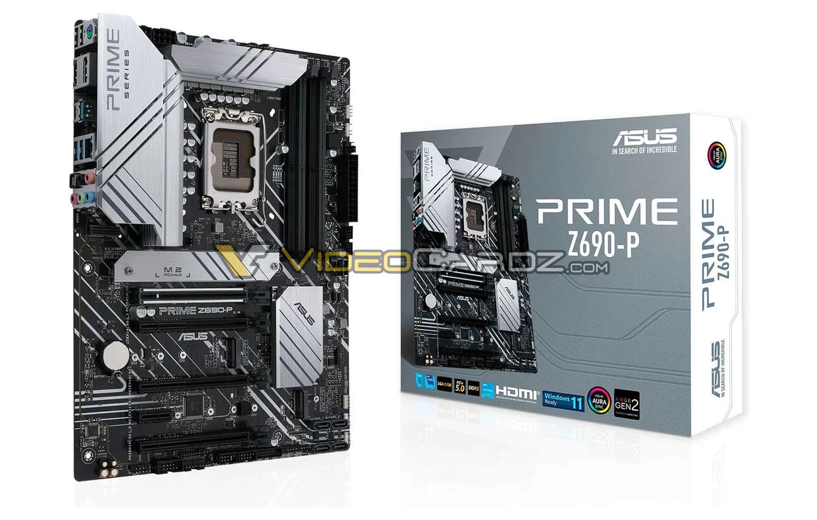 ASUS PRIME Z690-P, ảnh: videocardz
