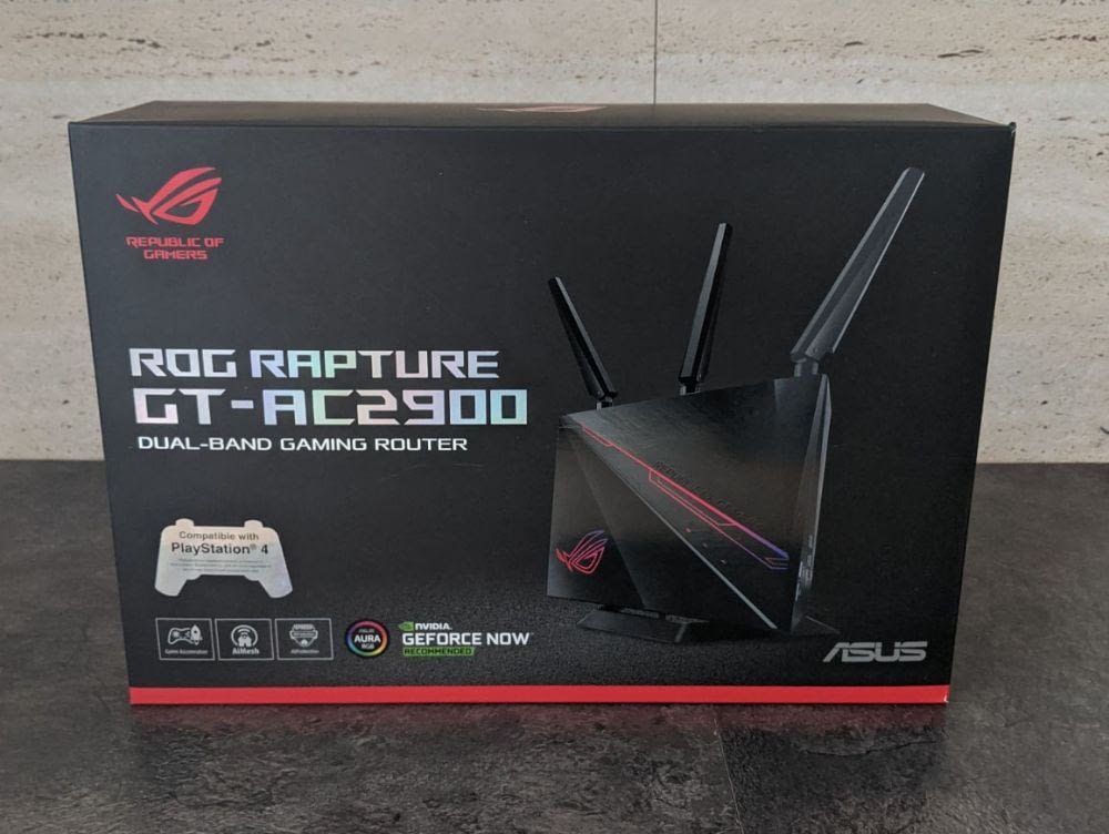 Phía trước Rapture GT-AC2900