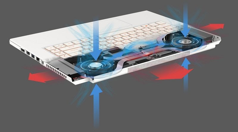 Hệ thống tản nhiệt Aeroblade 3D thế hệ thứ 3 của Acer