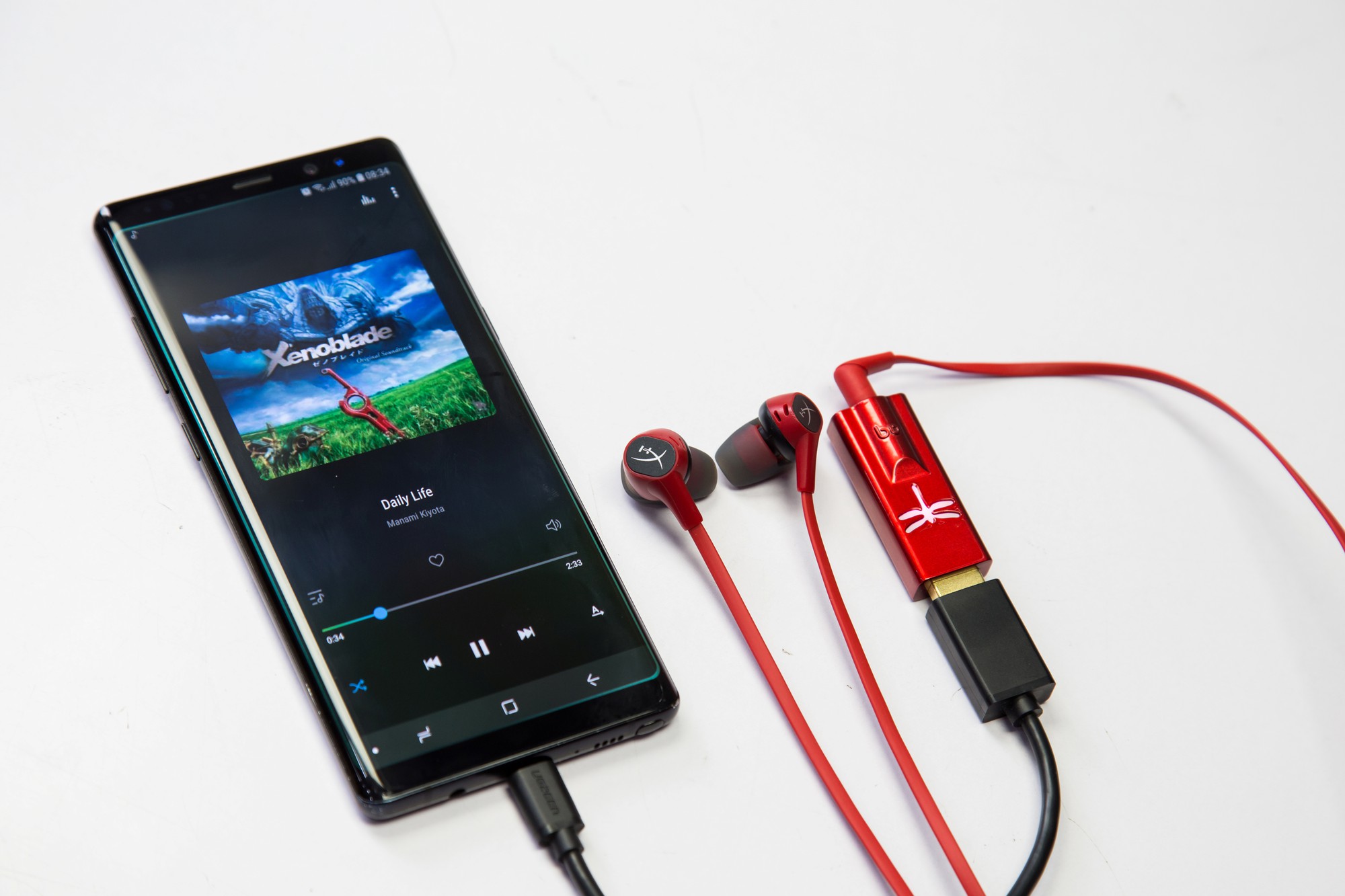 Test nhạc tai nghe kingston hyperx cloud earbuds 2