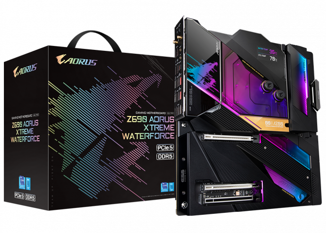 GIGABYTE AORUS ra mắt FLAGSHIP Mainboard Z690 Xtreme WaterForce