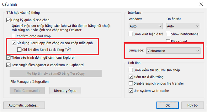 Thủ thuật tăng tốc độ sao chép/di chuyển dữ liệu trên Windows