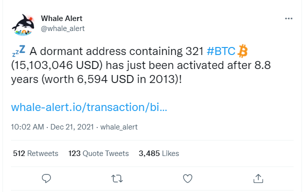 Bỗng dưng tìm lại được ví chứa 321 Bitcoin mua từ 2013, 'một ai đó' vừa trở thành triệu phú khi giá BTC tăng gấp 2350 lần